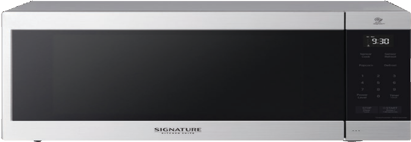 Closed Door Image of Countertop Microwave Oven SKSMC2401S